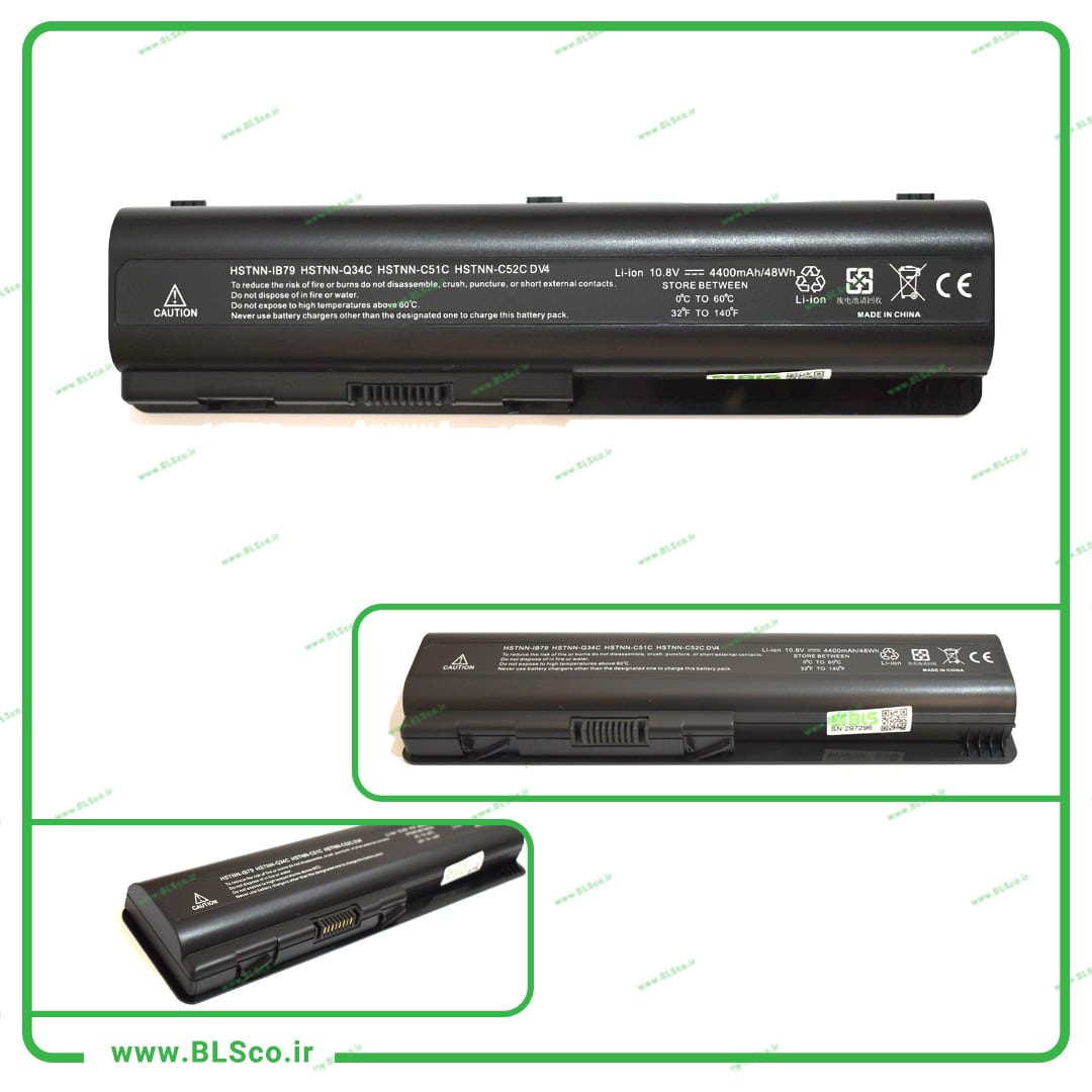 102001006-min باتری لپ تاپ اچ پی HP Pavilion DV4