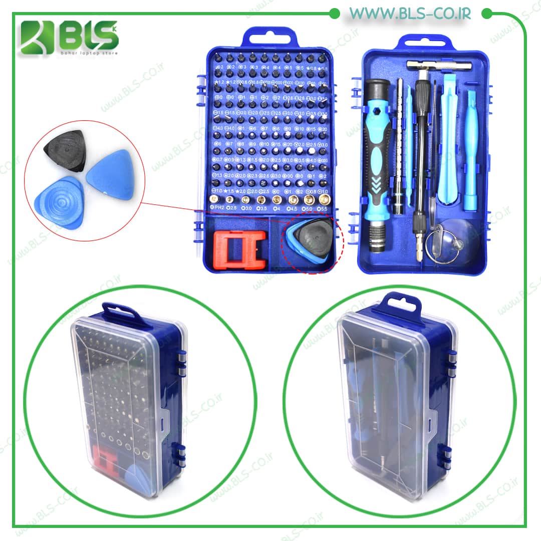 1005541 ست پيچ گوشتی 115 عددی - Image 1